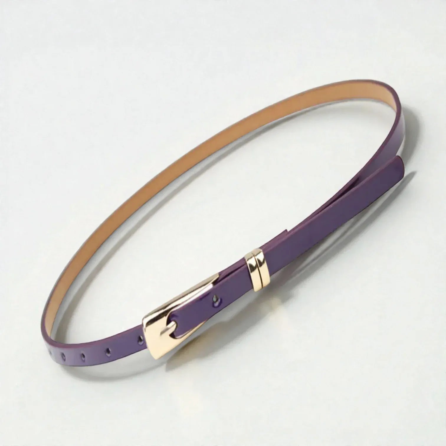 Maison de la Ceinture Violet / 105cm Ceinture fine femme – Lioréa