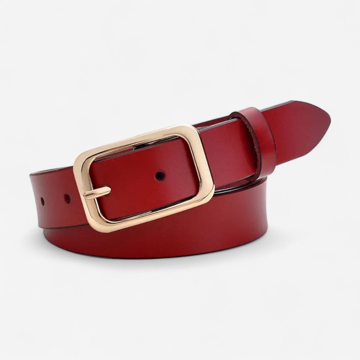Maison de la Ceinture Bordeaux / 90cm Ceinture fine femme – Maelina