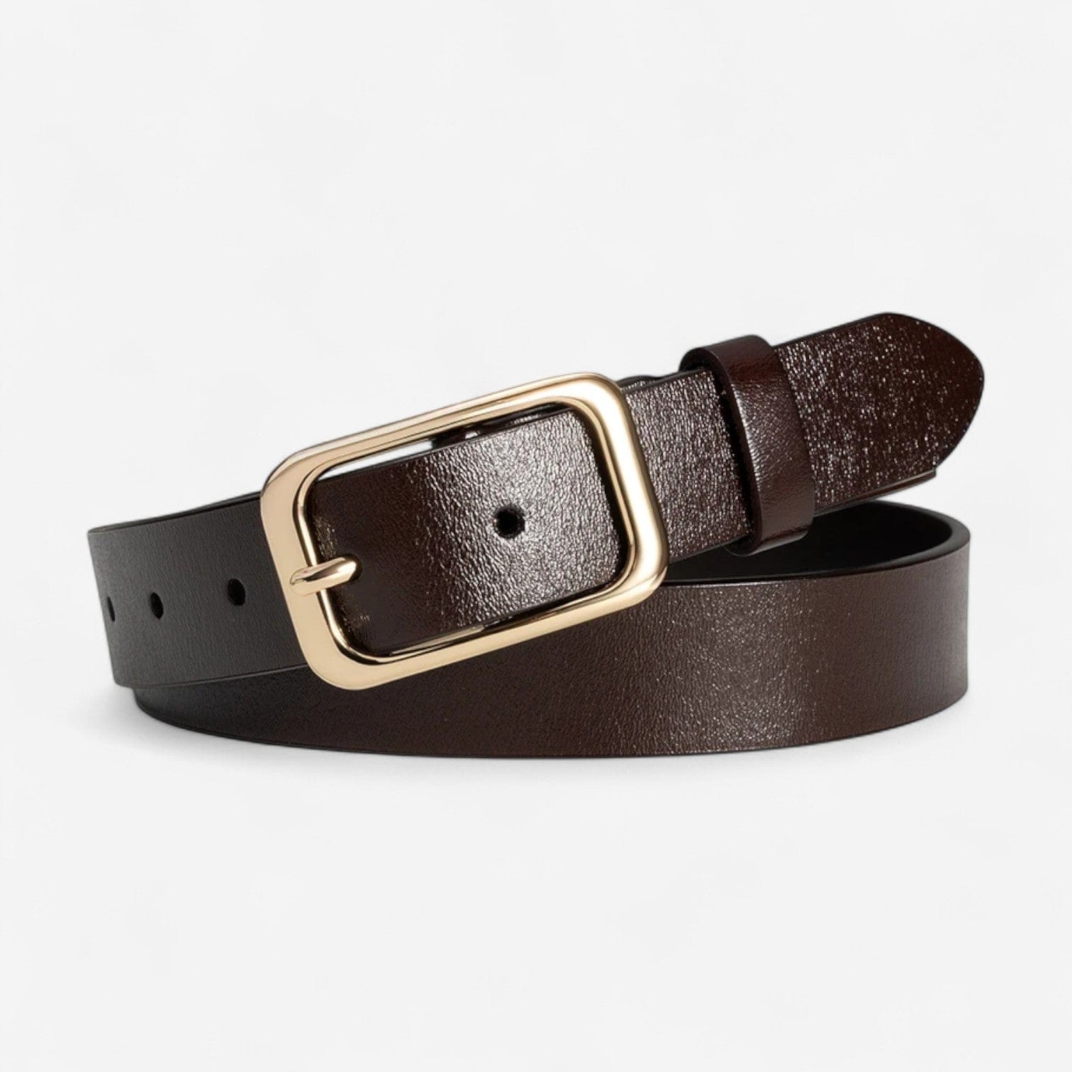 Maison de la Ceinture Café / 90cm Ceinture fine femme – Maelina