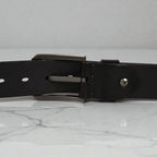 Maison de la Ceinture Ceinture homme noire – Rivano