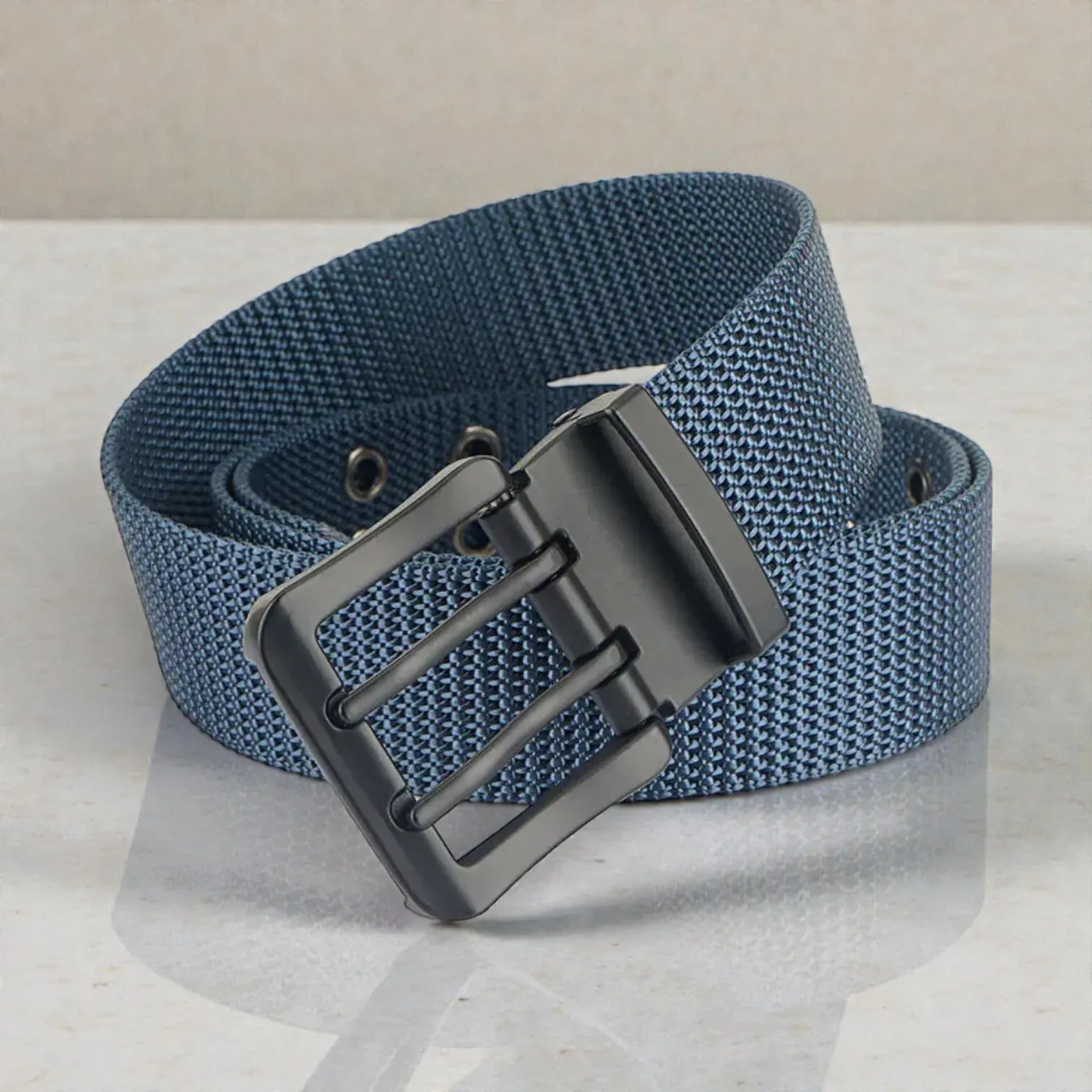 Maison de la Ceinture Bleu / 105cm Ceinture homme toile – Antes