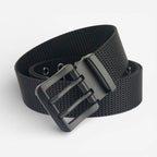 Ceinture homme toile robuste avec double ardillon, modèle Antes