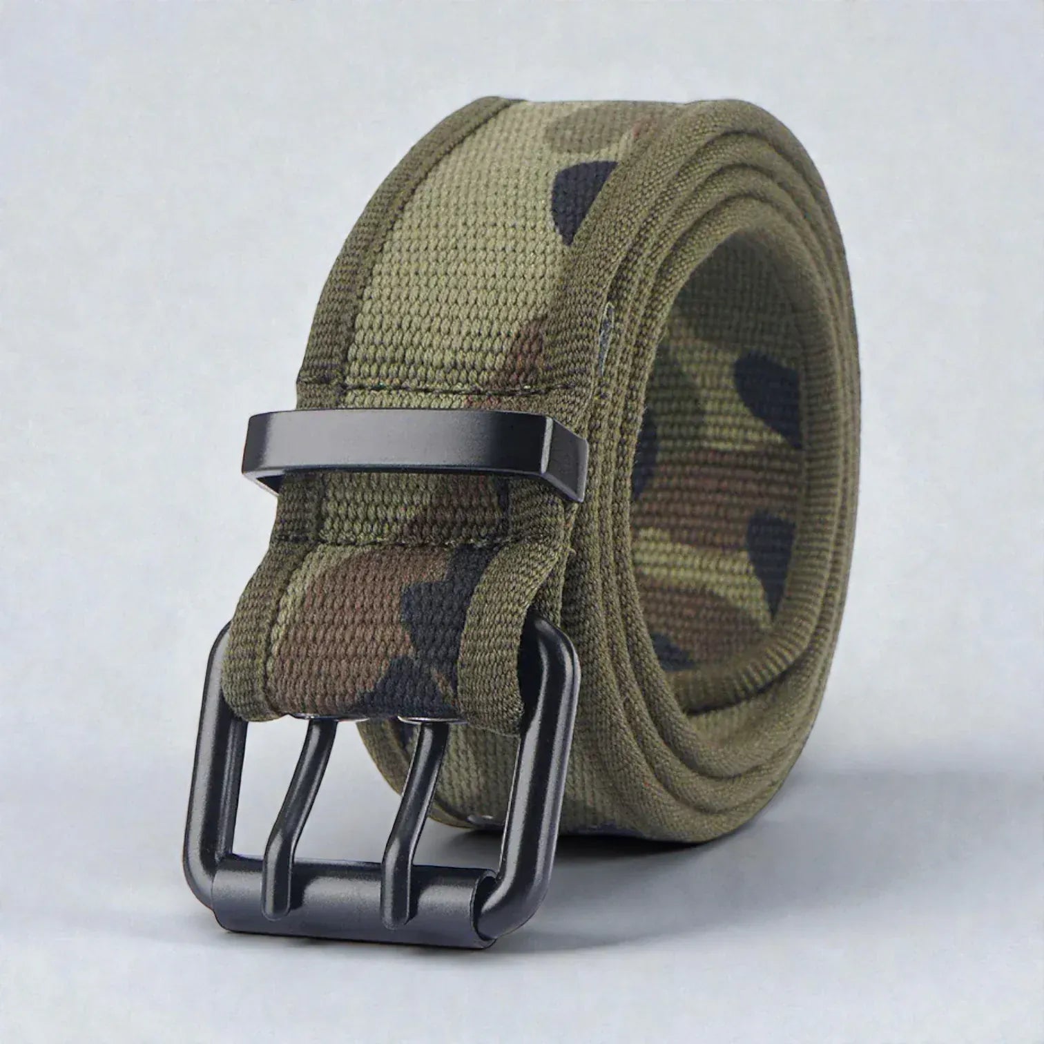 Maison de la Ceinture Camouflage / 110cm Ceinture homme toile - Bravik
