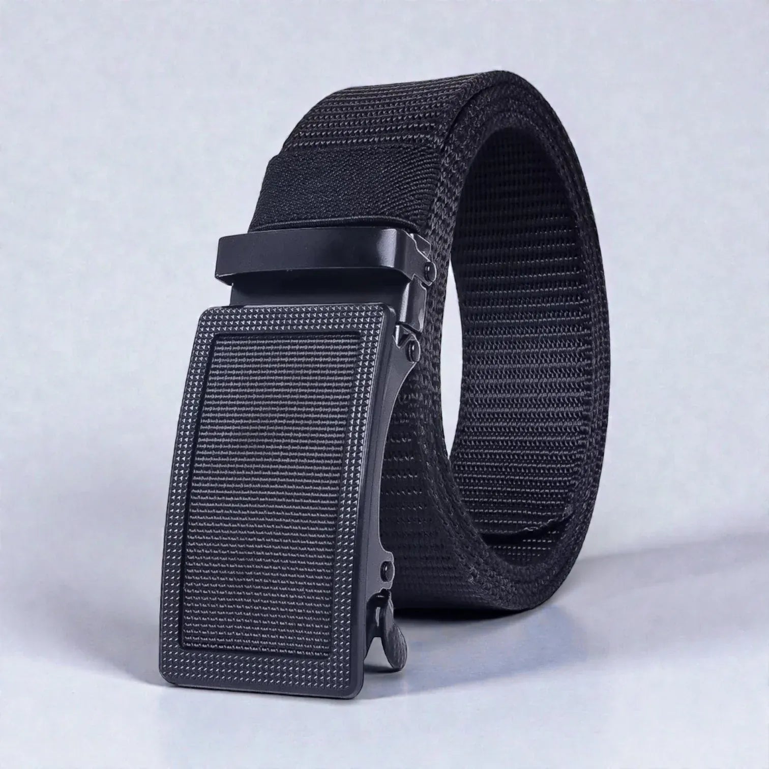 Maison de la Ceinture Noir / 125cm Ceinture homme toile - Kaverno