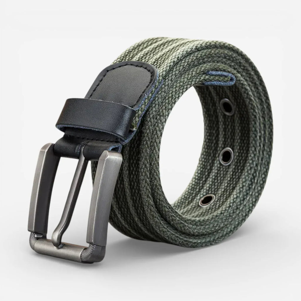 Maison de la Ceinture Vert / 110cm Ceinture homme toile – Lornak