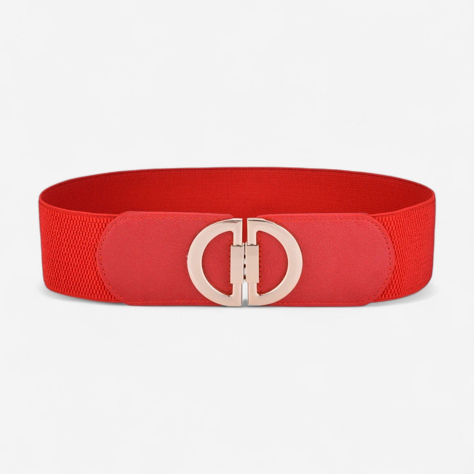 Large ceinture marron en similicuir et élastique extensible - Canada Large ceinture marron en similicuir et élastique extensible - Canada