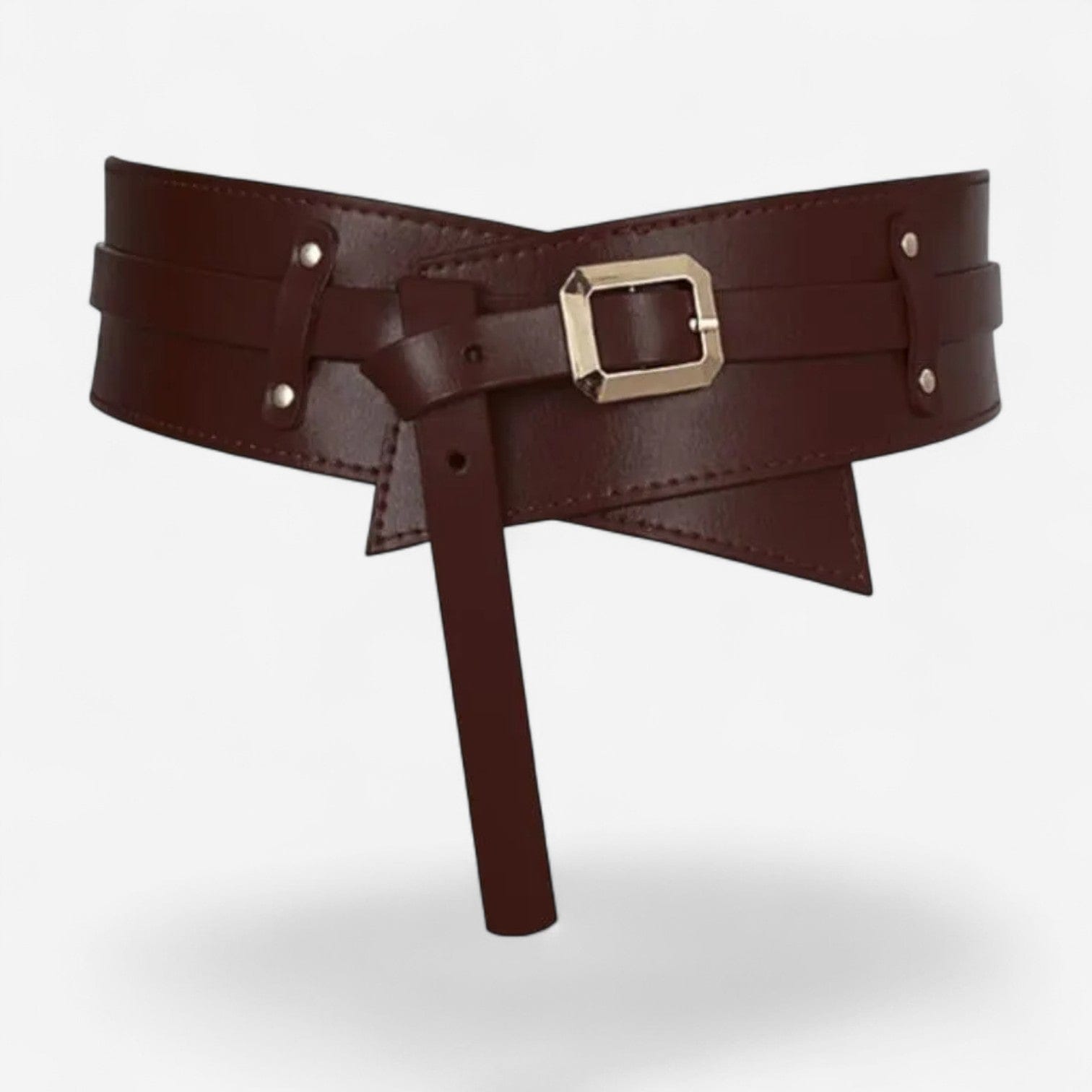 Maison de la Ceinture Café / 80cm Ceinture large femme – Melyra