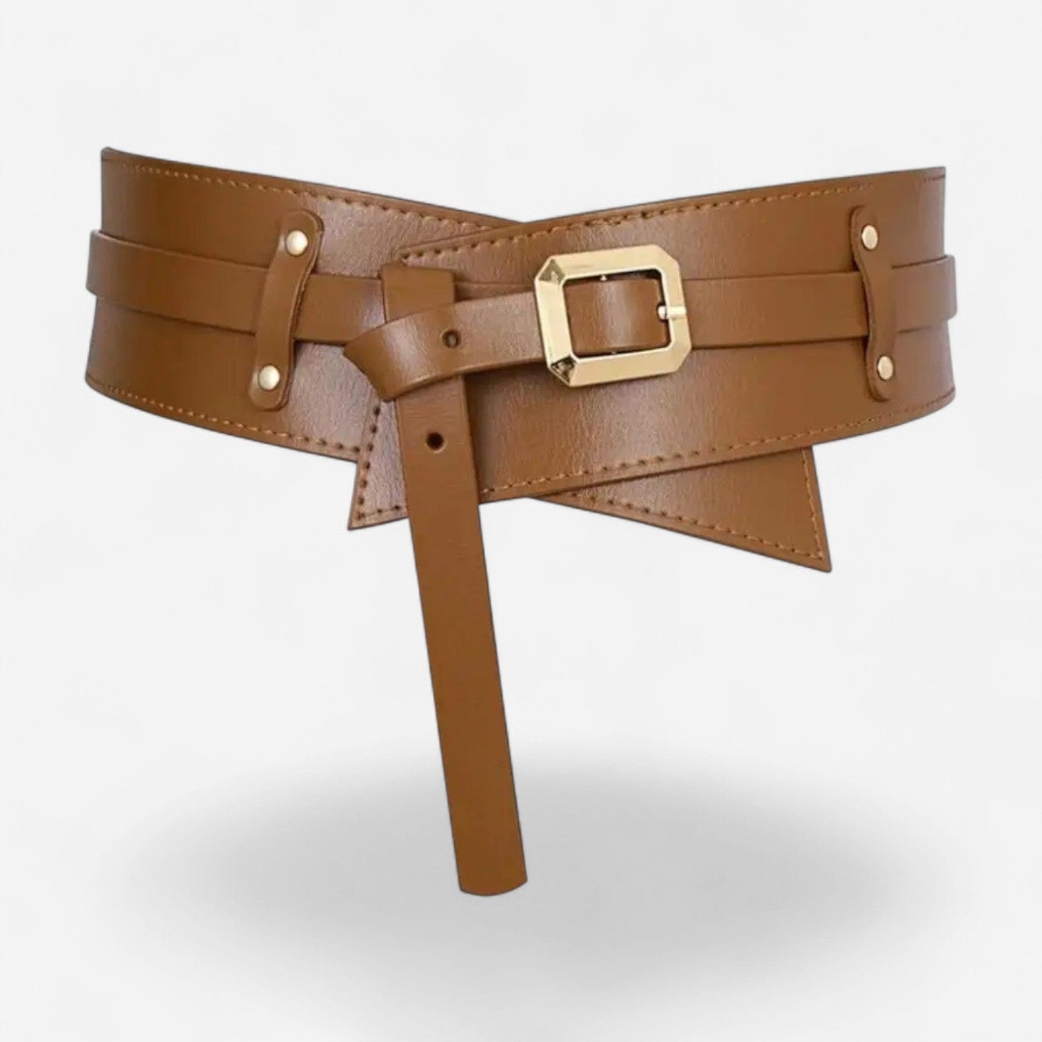Maison de la Ceinture Camel / 80cm Ceinture large femme – Melyra