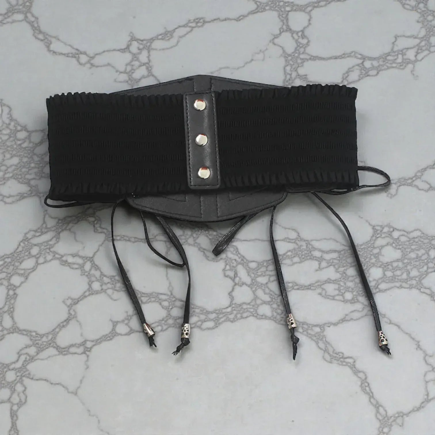 Maison de la Ceinture Noir / Taille unique Ceinture large femme - Noctelya