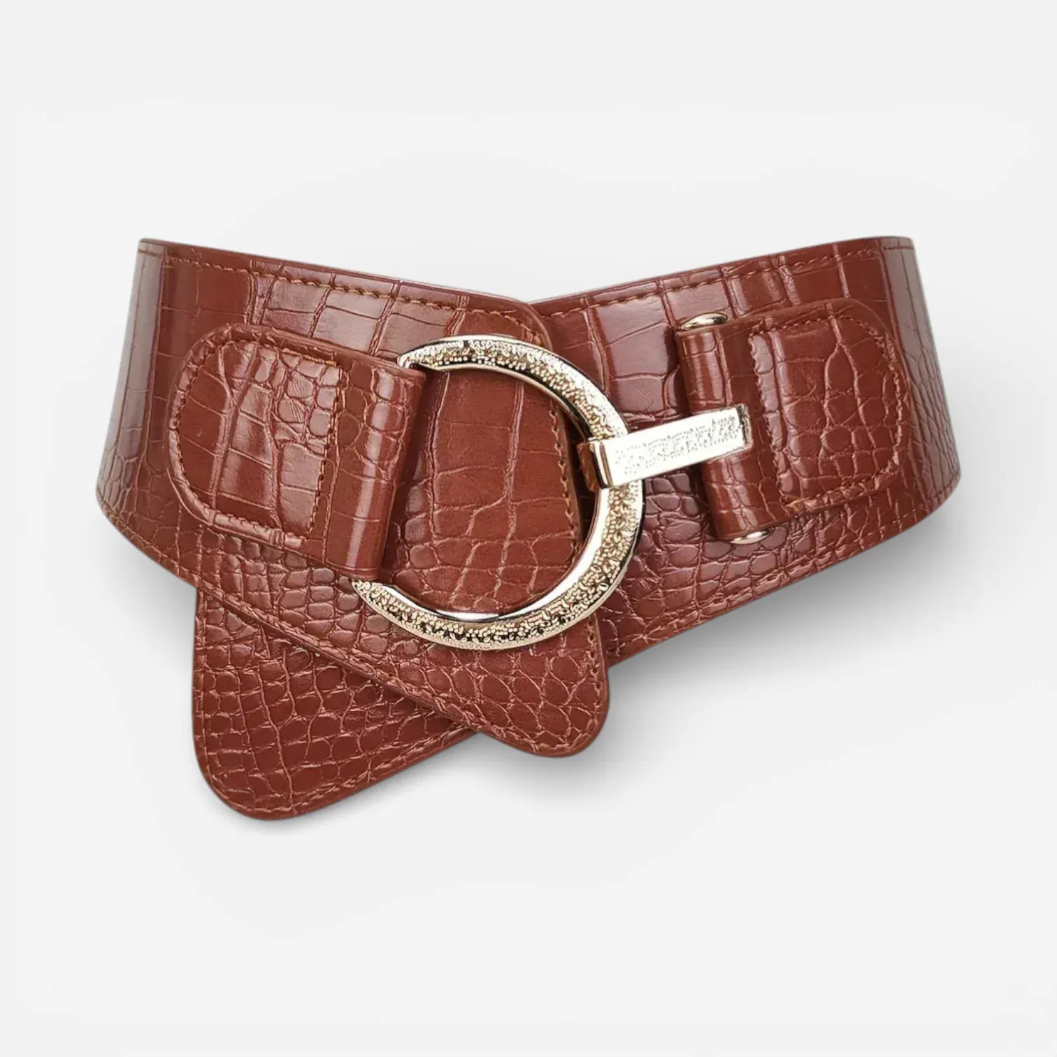Maison de la Ceinture Cognac / 80cm Ceinture large femme – Veloria