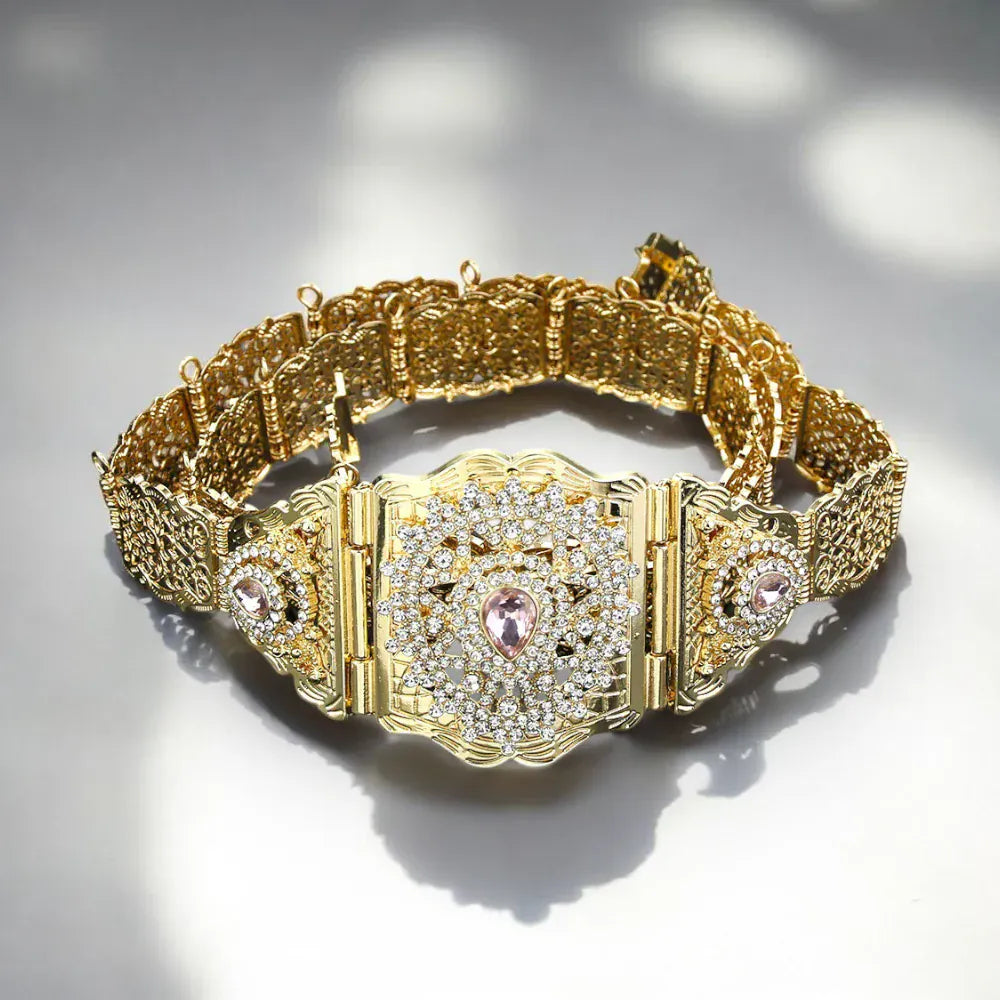 Maison de la Ceinture Orange / Taille unique Ceinture marocaine femme – Azurya