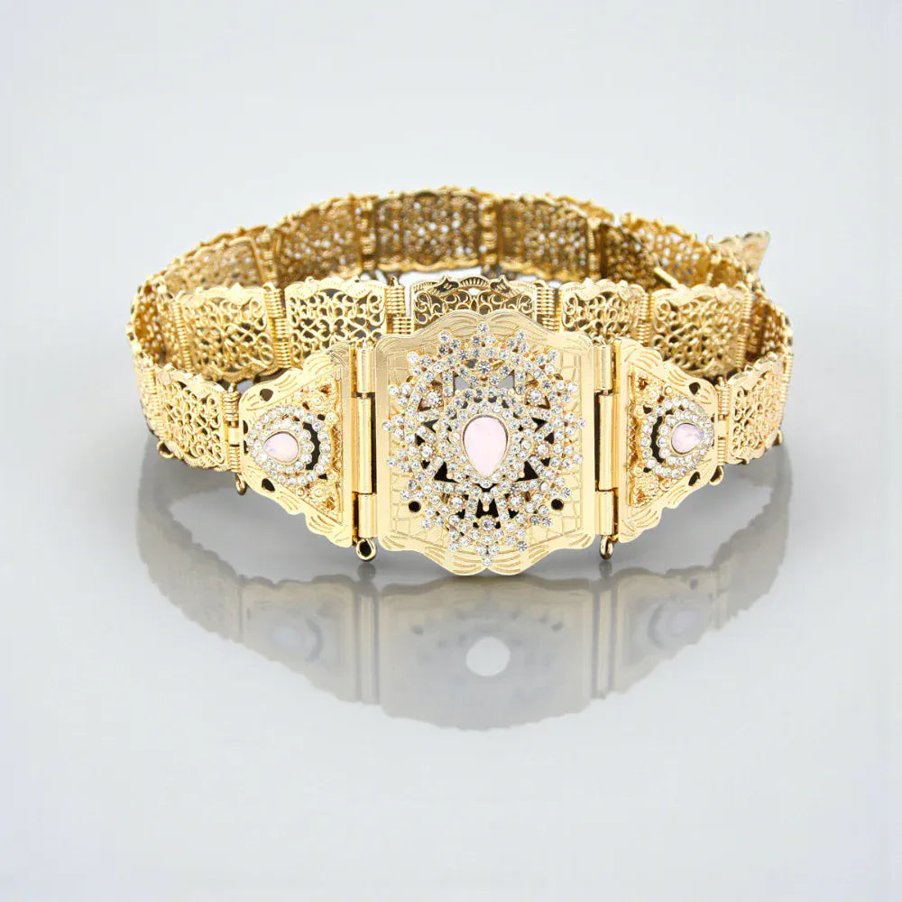 Maison de la Ceinture Rose / Taille unique Ceinture marocaine femme – Azurya