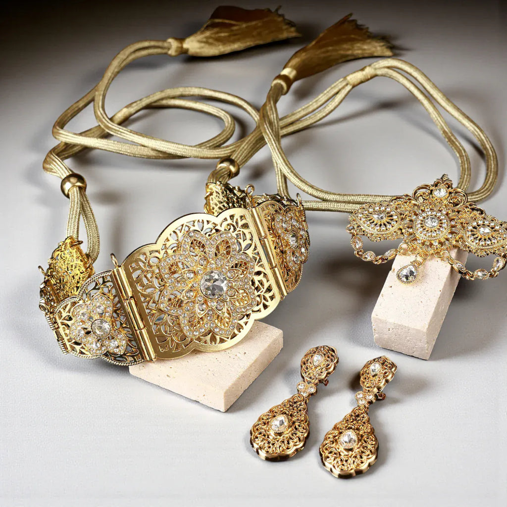 Maison de la Ceinture Or / Taille unique Ceinture marocaine femme – Saphira