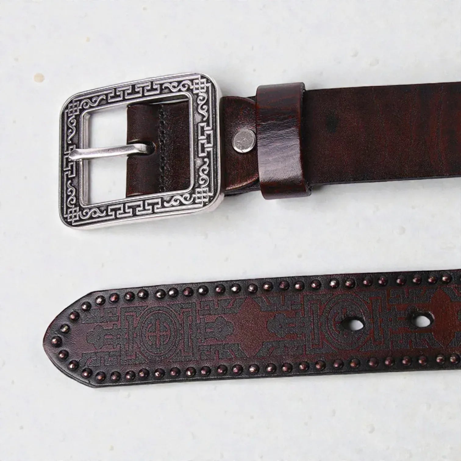 Maison de la Ceinture Ceinture marron homme – Karsok