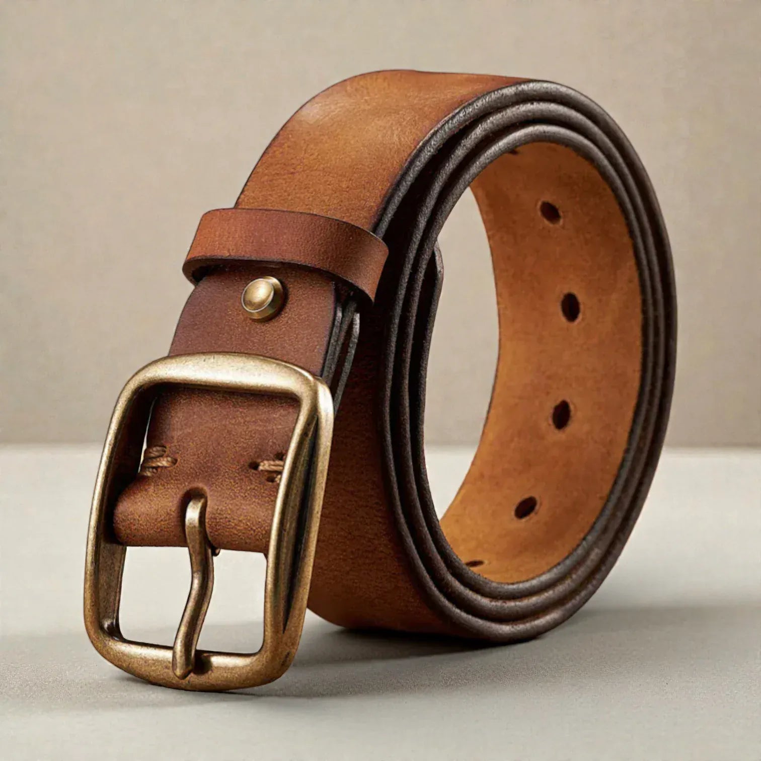 Maison de la Ceinture Ceinture marron homme – Raviello