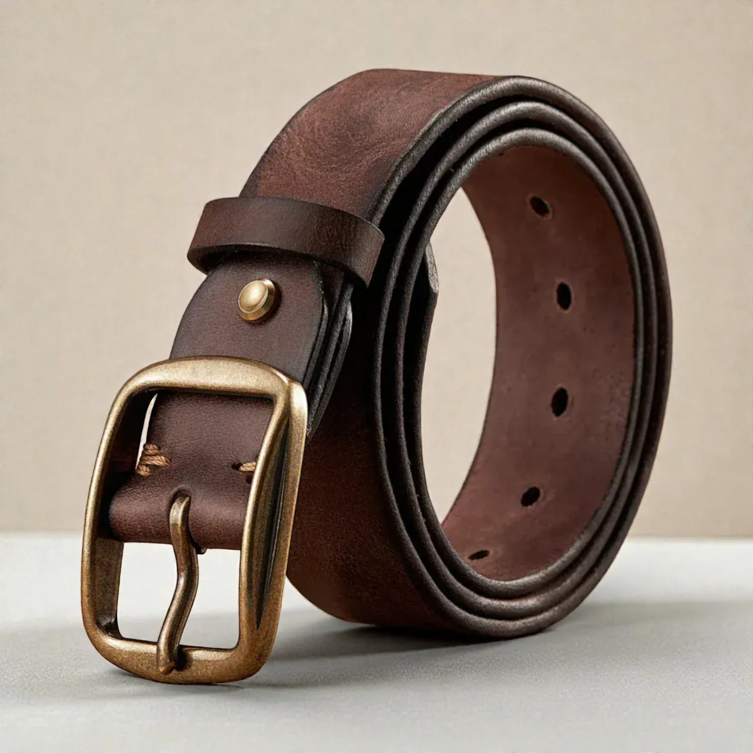 Maison de la Ceinture Ceinture marron homme – Raviello