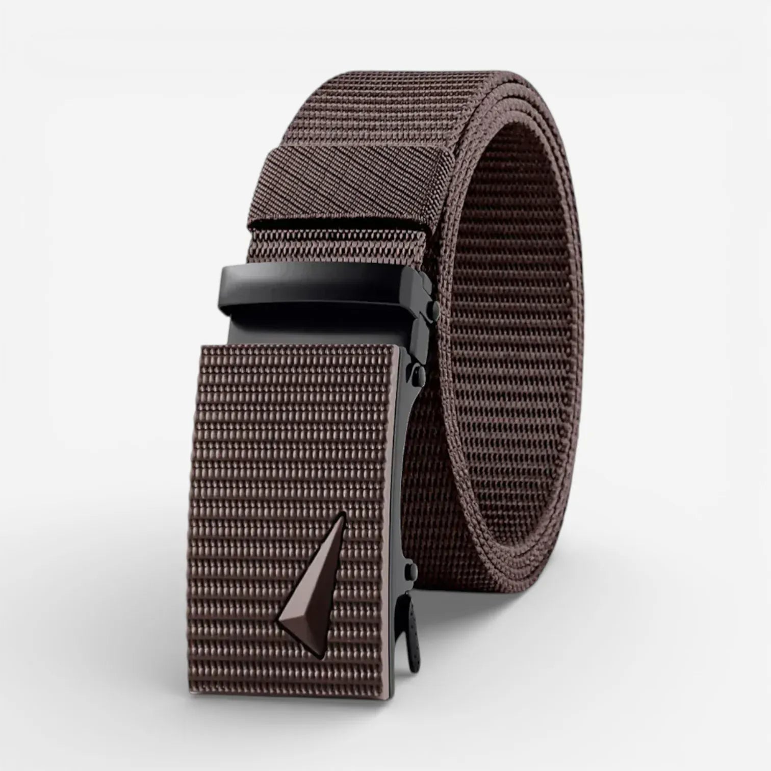 Maison de la Ceinture Café / Apex / 125cm Ceinture nylon automatique homme – Rivak