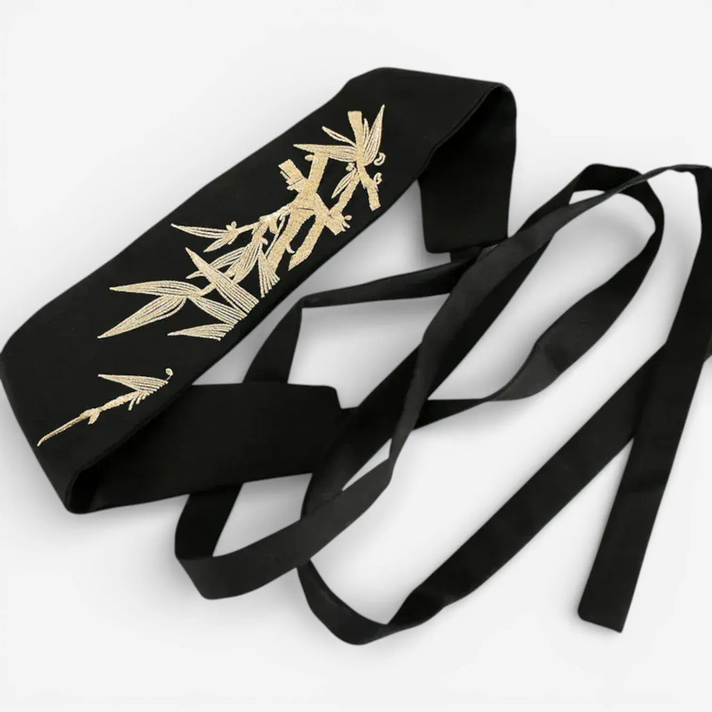 Maison de la Ceinture Noir / Taille unique Ceinture obi japonaise femme – Akemi