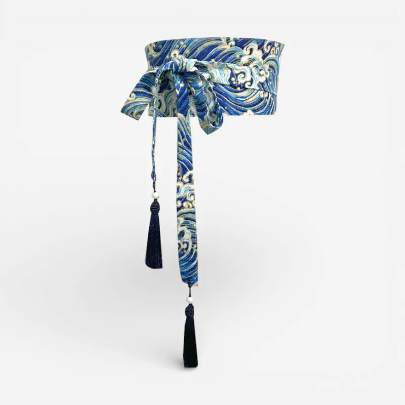 Maison de la Ceinture 2 / L: 10cm Ceinture obi japonaise femme – Namiko