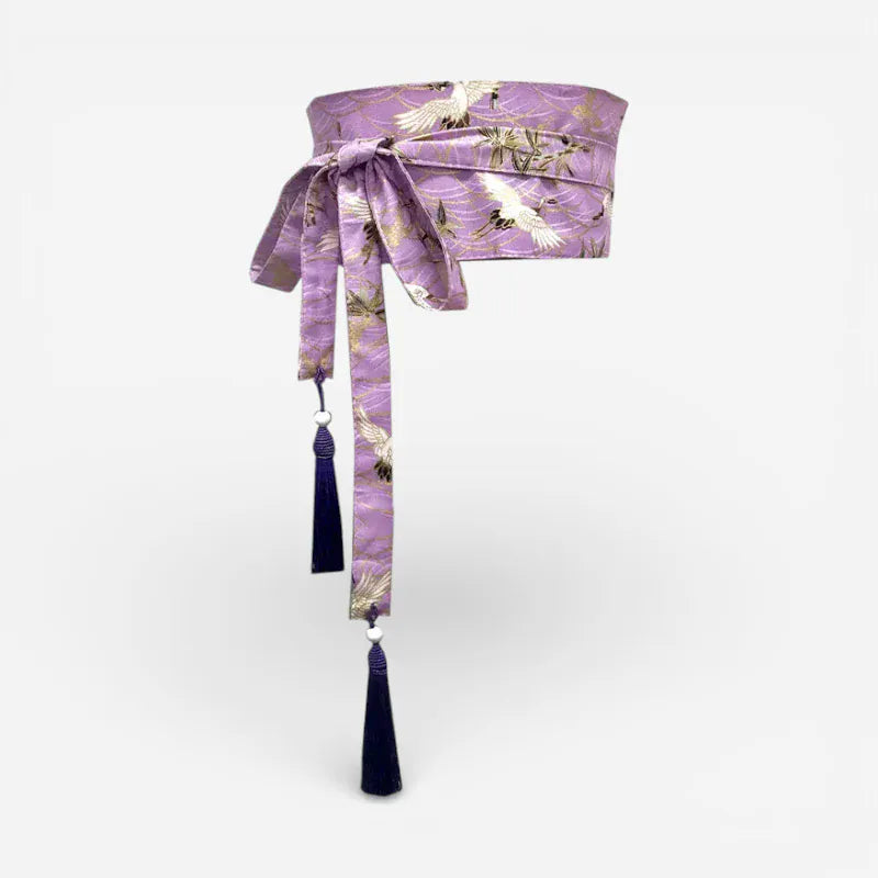 Maison de la Ceinture 7 / L: 10cm Ceinture obi japonaise femme – Namiko