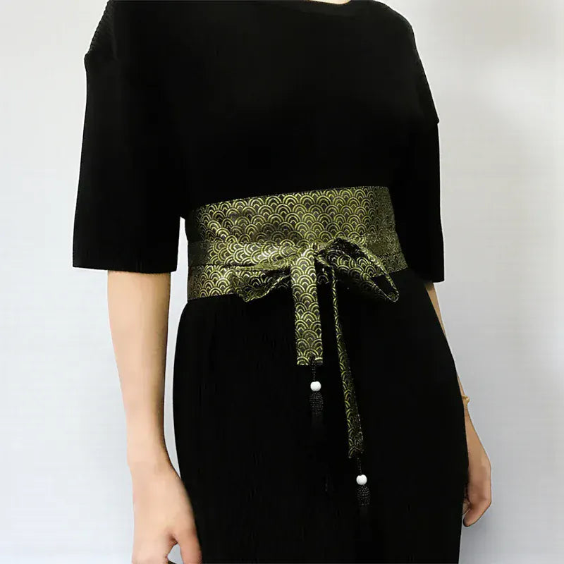 Maison de la Ceinture Ceinture obi japonaise femme – Namiko