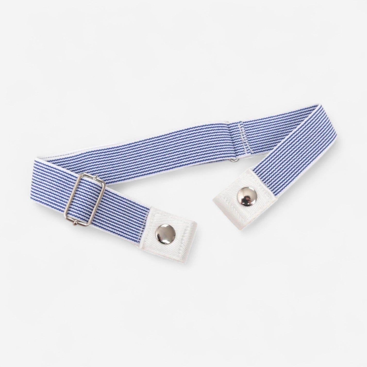 Maison de la Ceinture Blanc Bleu / 60-100cm Ceinture sans boucle – Korlen