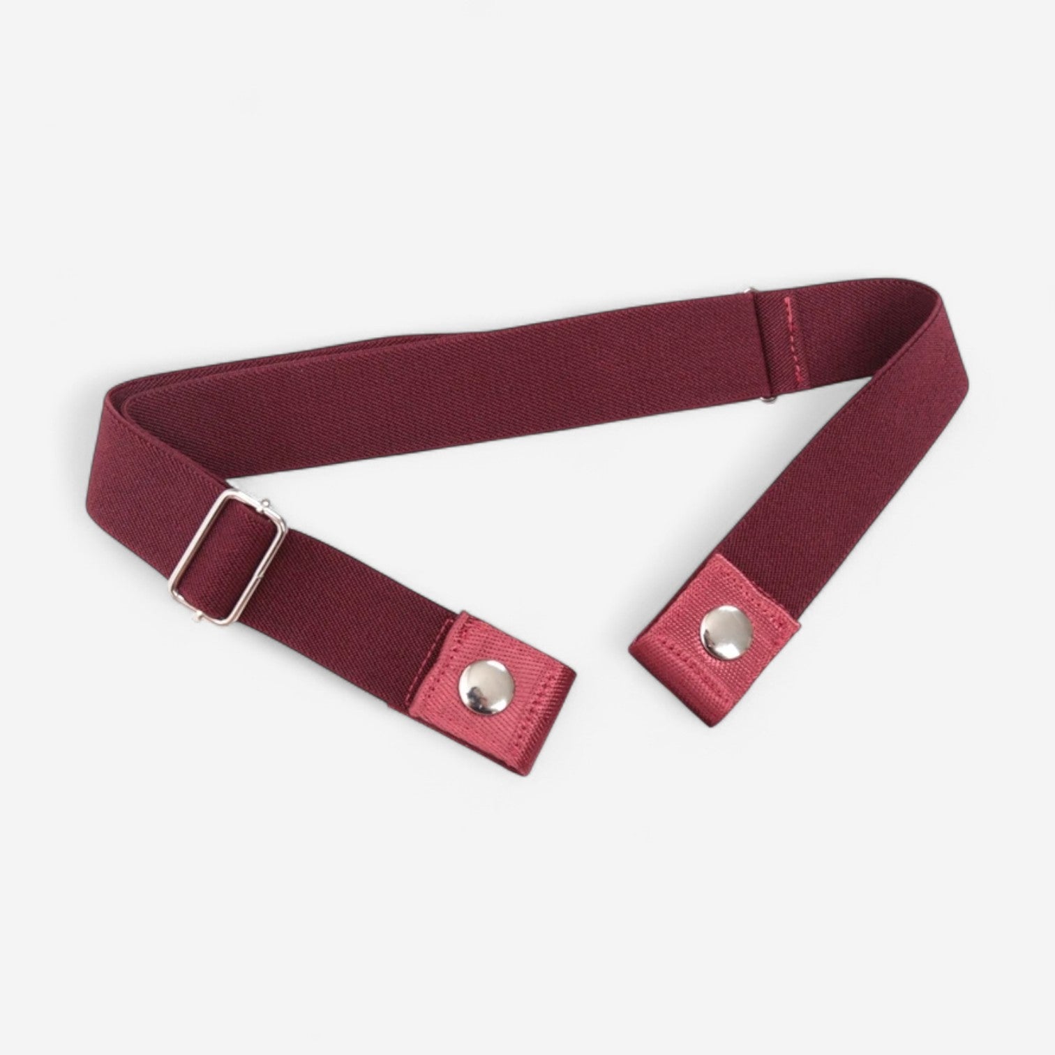 Maison de la Ceinture Bordeaux / 60-100cm Ceinture sans boucle – Korlen