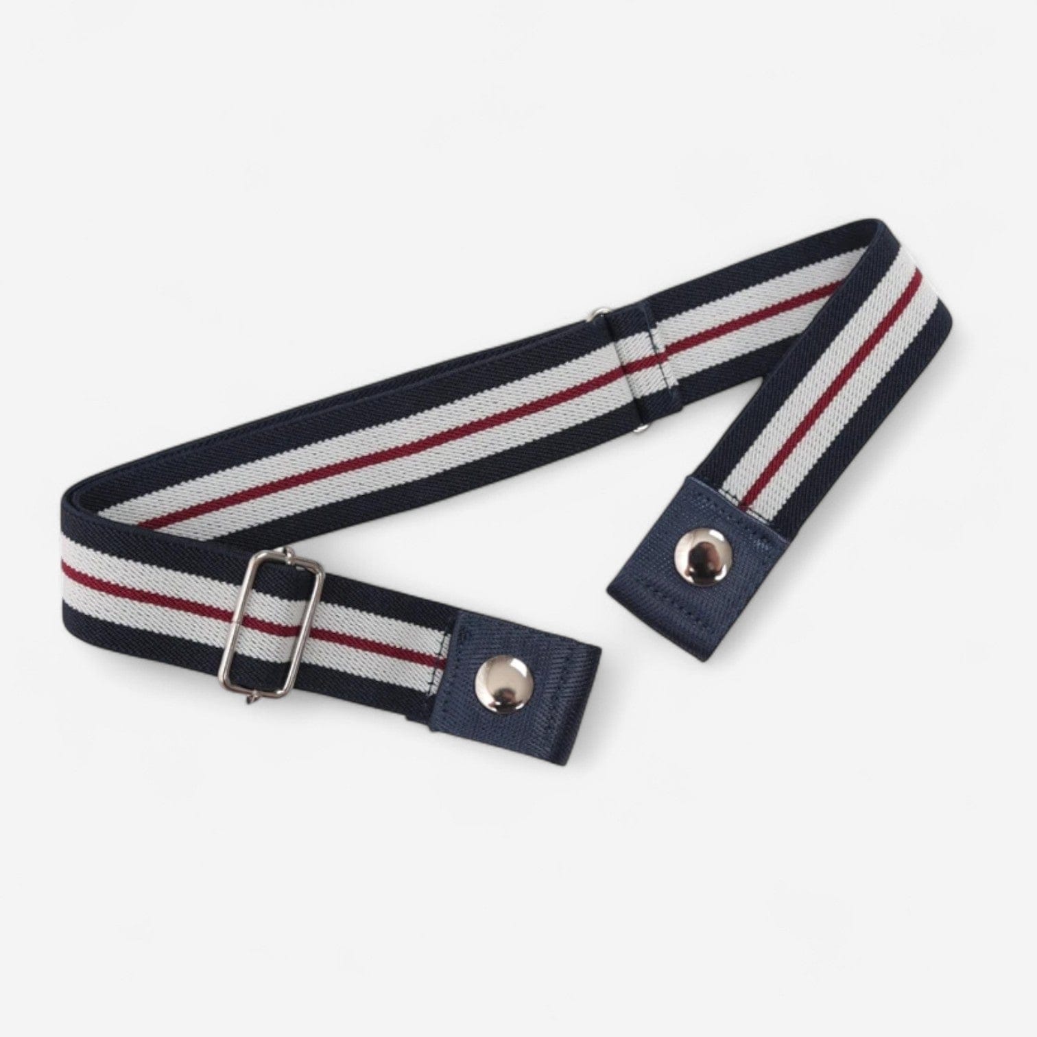 Maison de la Ceinture Noir Blanc Rouge / 60-100cm Ceinture sans boucle – Korlen