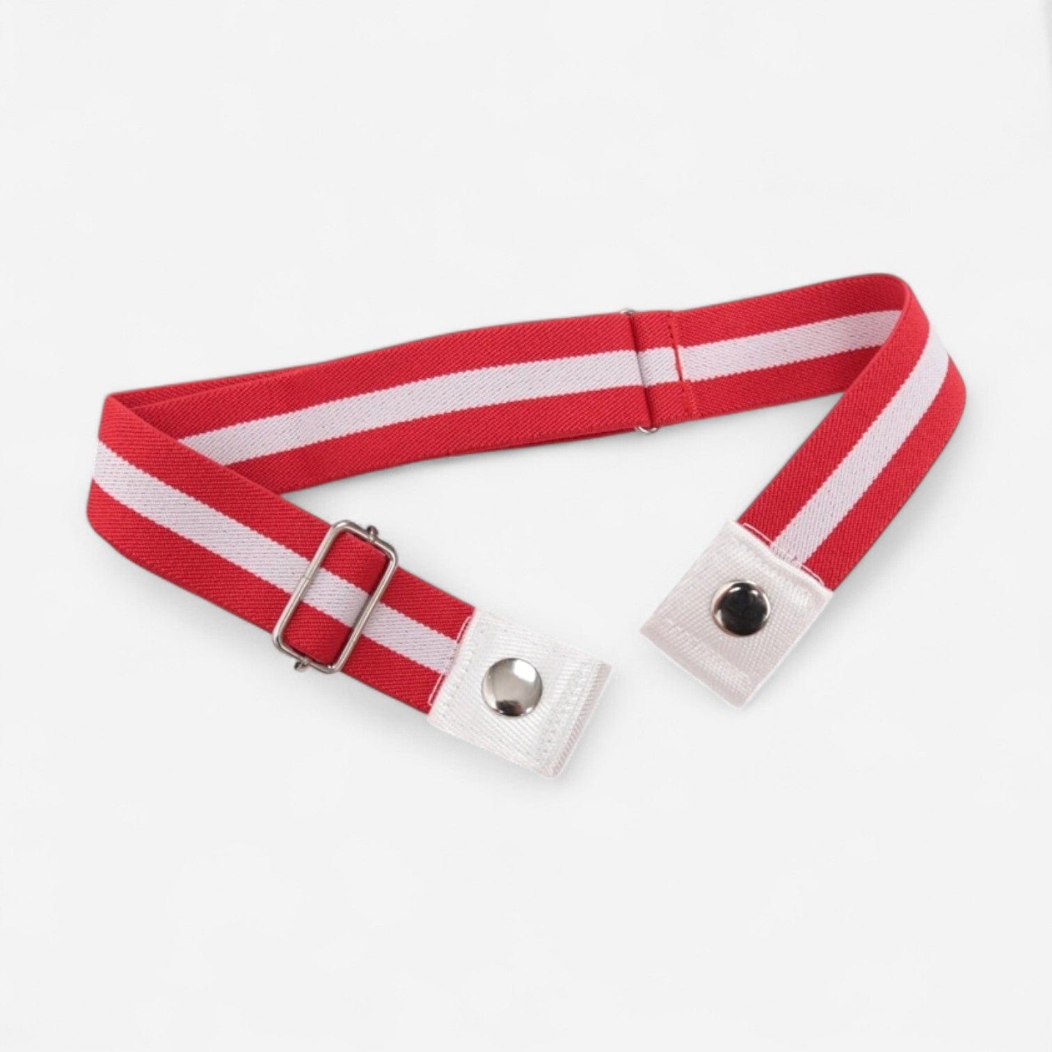 Maison de la Ceinture Rouge Blanc / 60-100cm Ceinture sans boucle – Korlen