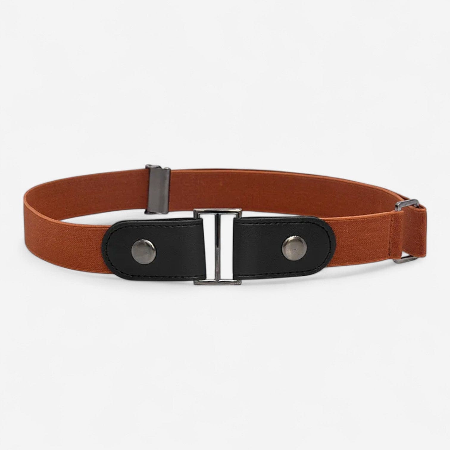 Maison de la Ceinture Marron clair / 85-120cm Ceinture sans boucle - Selya