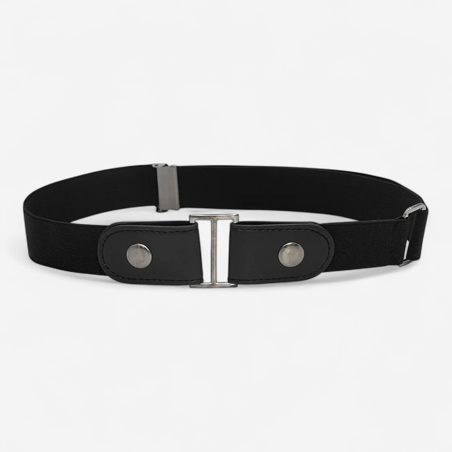 Maison de la Ceinture Noir / 85-120cm Ceinture sans boucle - Selya