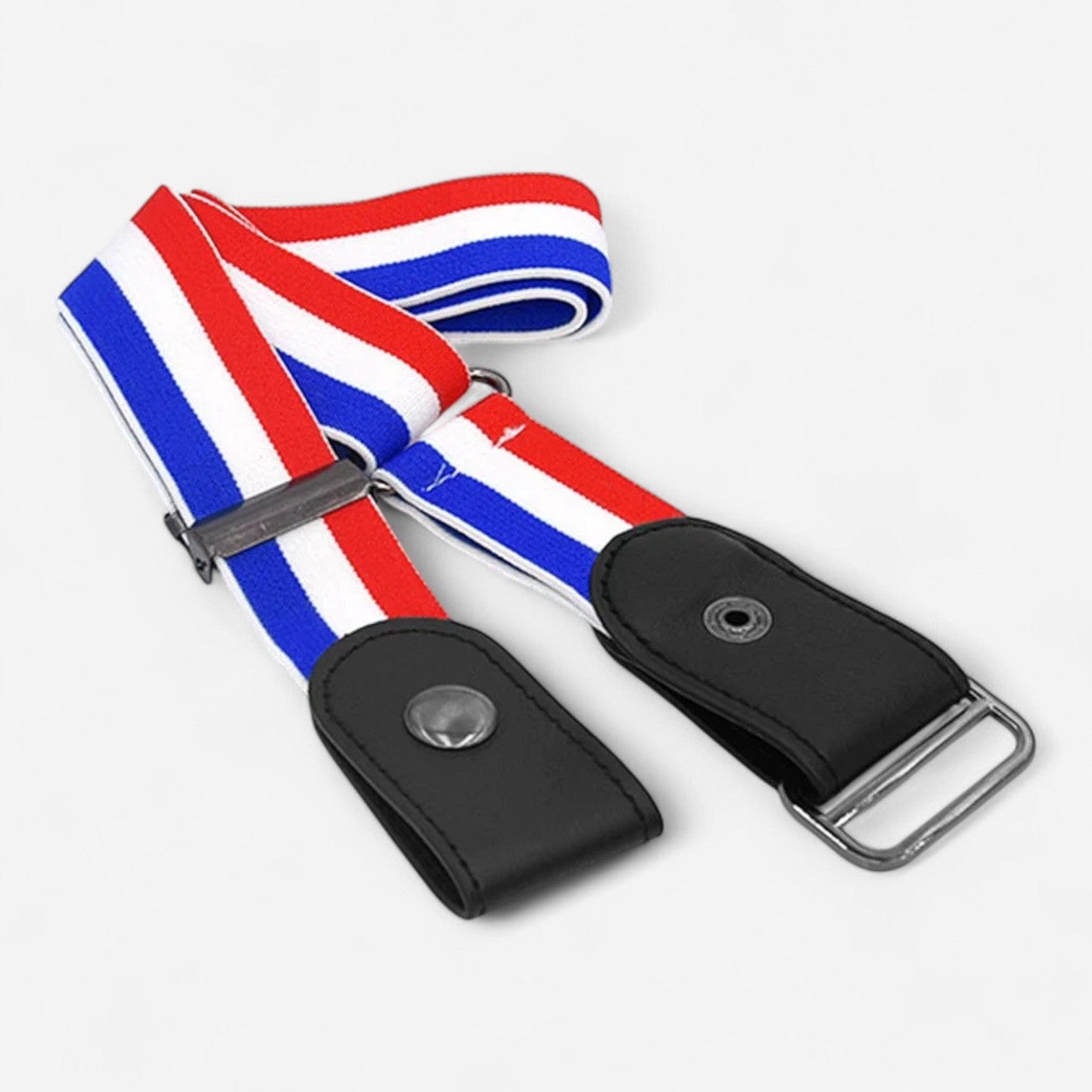 Maison de la Ceinture Rouge et bleu / 85-120cm Ceinture sans boucle - Selya