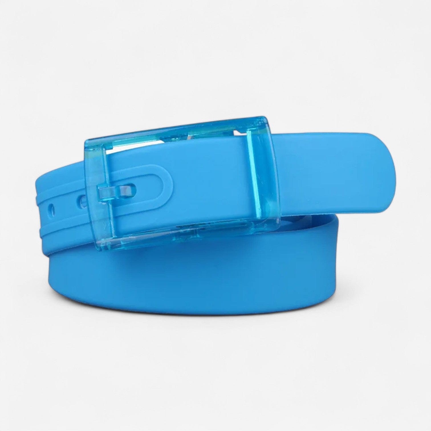 Maison de la Ceinture Bleu ciel / 116.5cm Ceinture Silicone - FluoFlex
