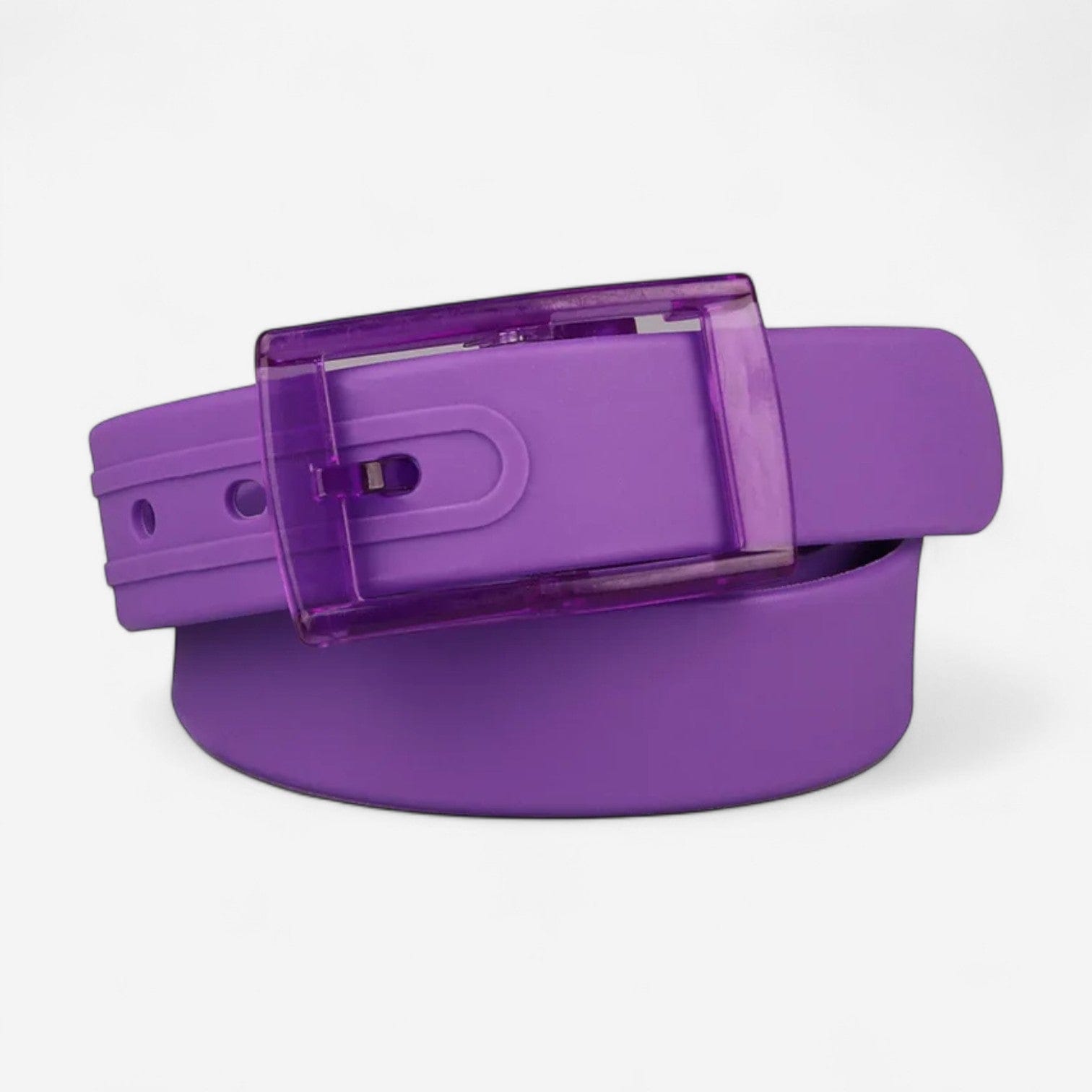 Maison de la Ceinture Violet / 116.5cm Ceinture Silicone - FluoFlex