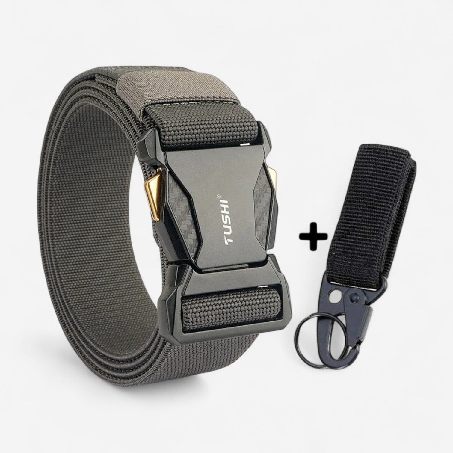 Maison de la Ceinture Gris / 125cm Ceinture tactique homme – Drayen