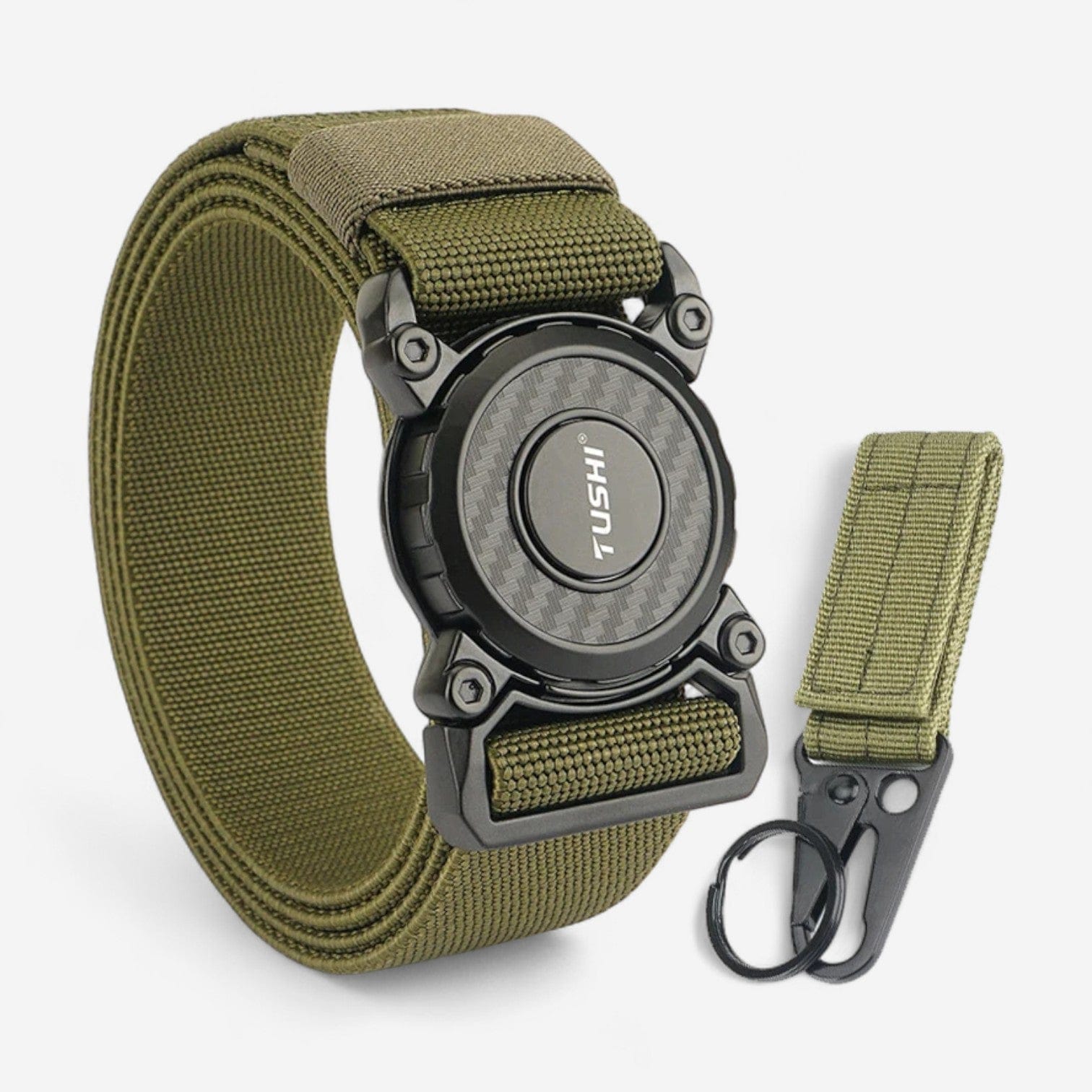 Maison de la Ceinture Vert / 105cm Ceinture tactique homme – Tushin