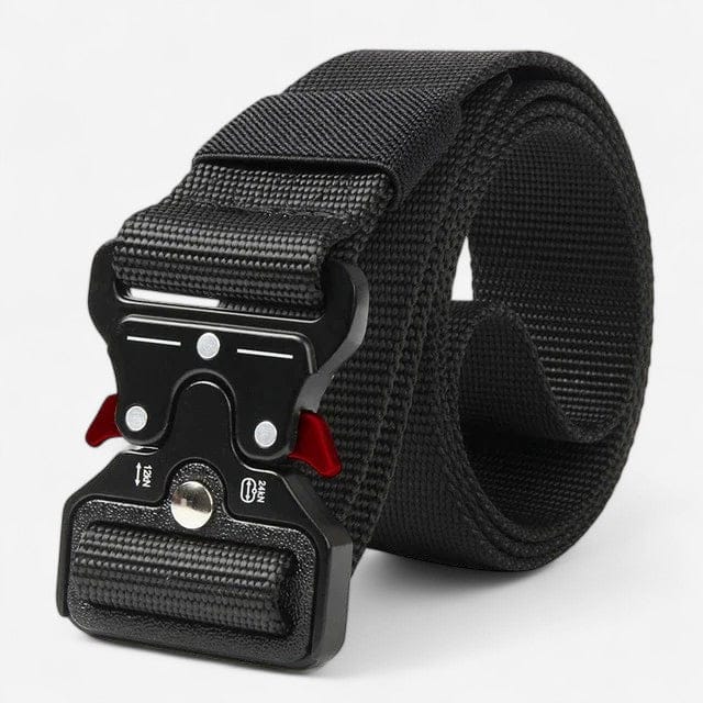 Maison de la Ceinture Noir Metal rouge / 120cm Ceinture tactique – Ralnor