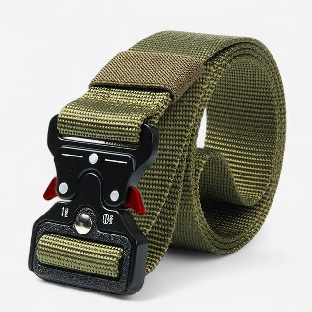 Maison de la Ceinture Vert Metal rouge / 120cm Ceinture tactique – Ralnor