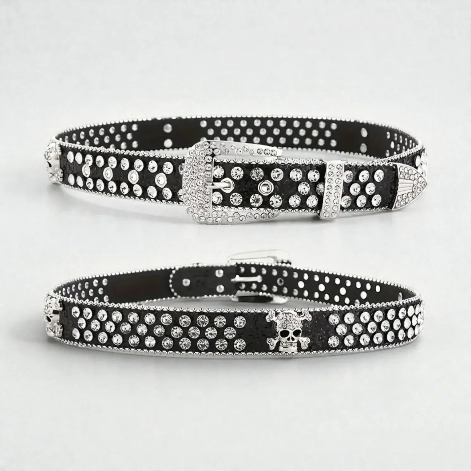 Maison de la Ceinture Ceinture tête de mort femme – Glittera