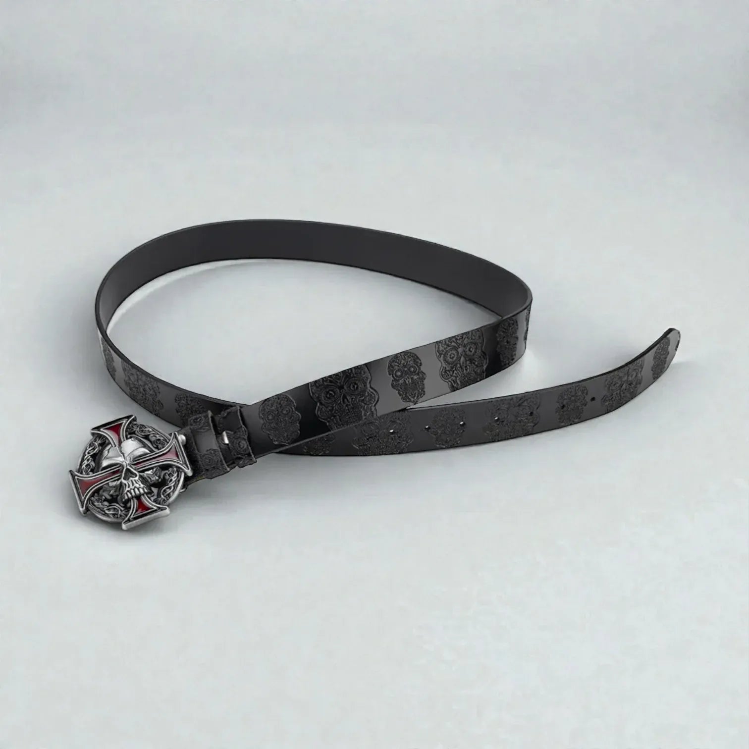 Maison de la Ceinture Ceinture tête de mort – Skullcross