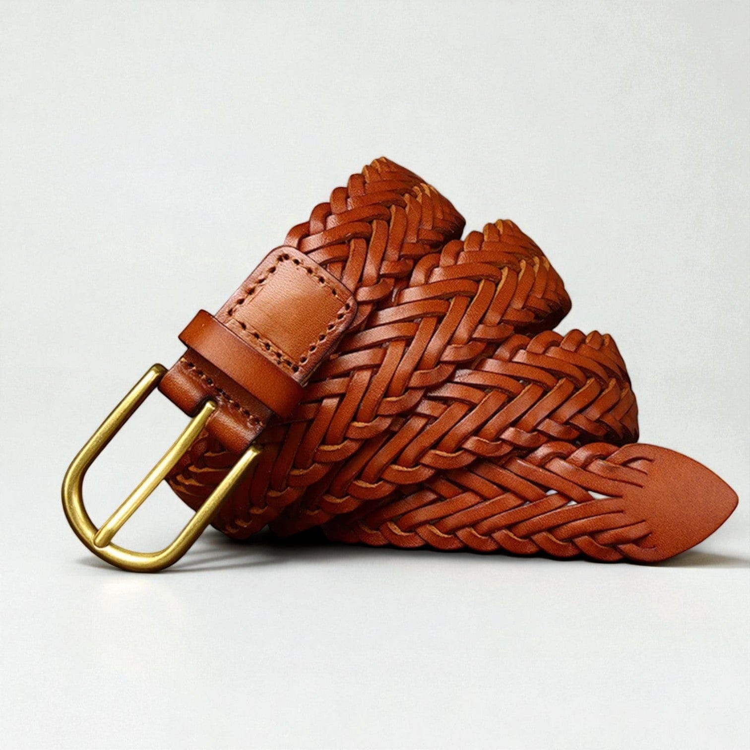 Maison de la Ceinture Ceinture tressée cuir – Jorell