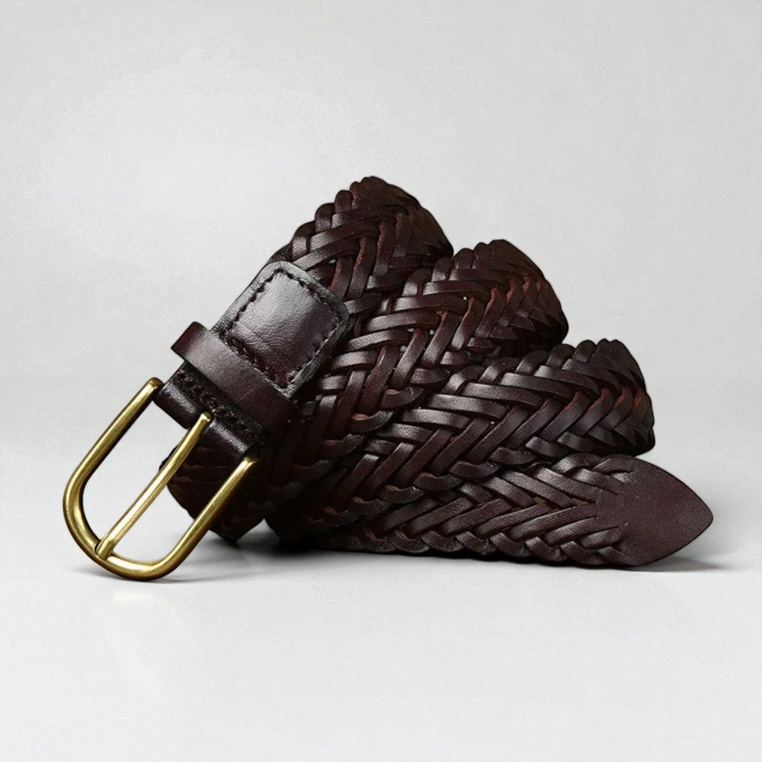Maison de la Ceinture Ceinture tressée cuir – Jorell