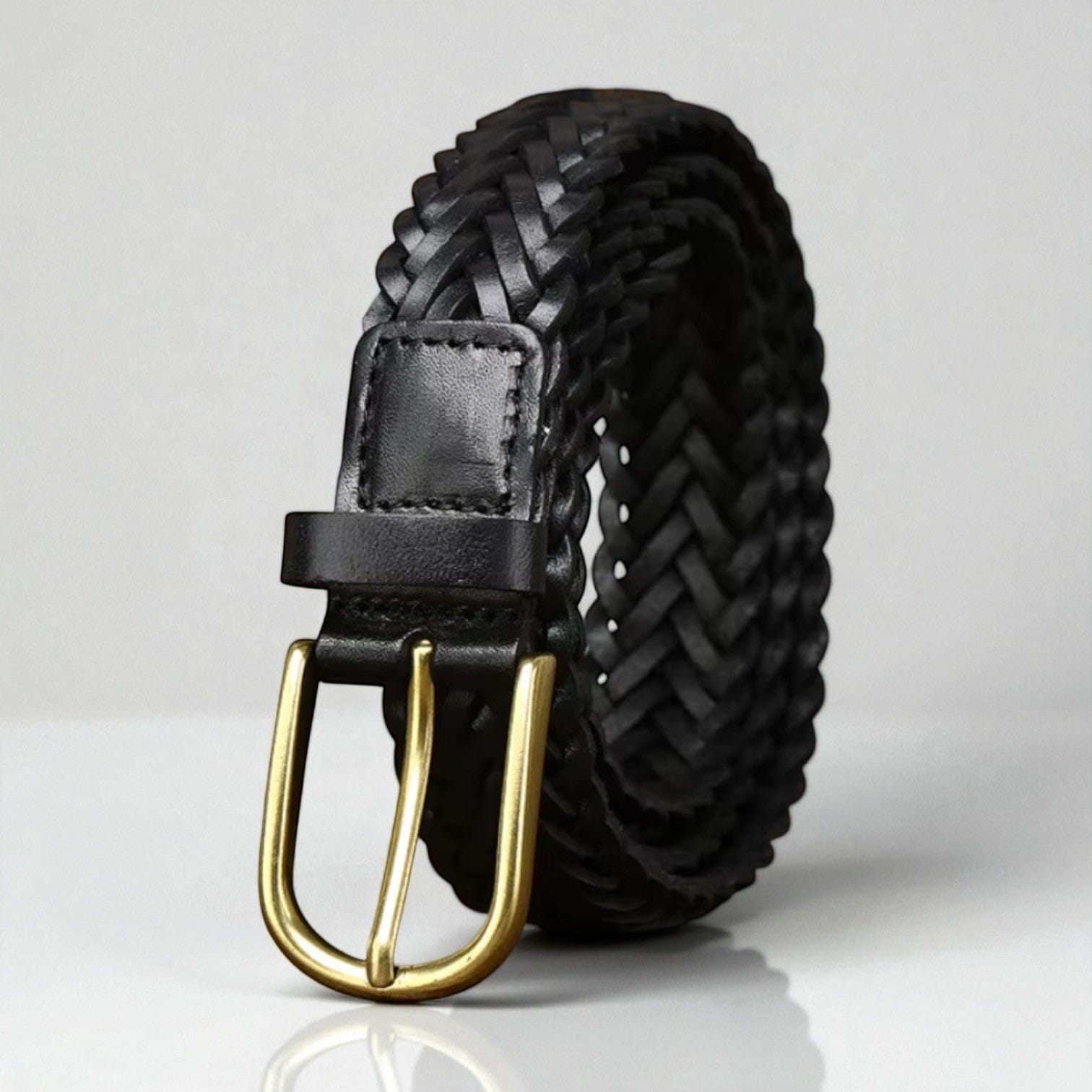 Maison de la Ceinture Ceinture tressée cuir – Jorell