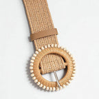Maison de la Ceinture Ceinture tressée femme – Amalya