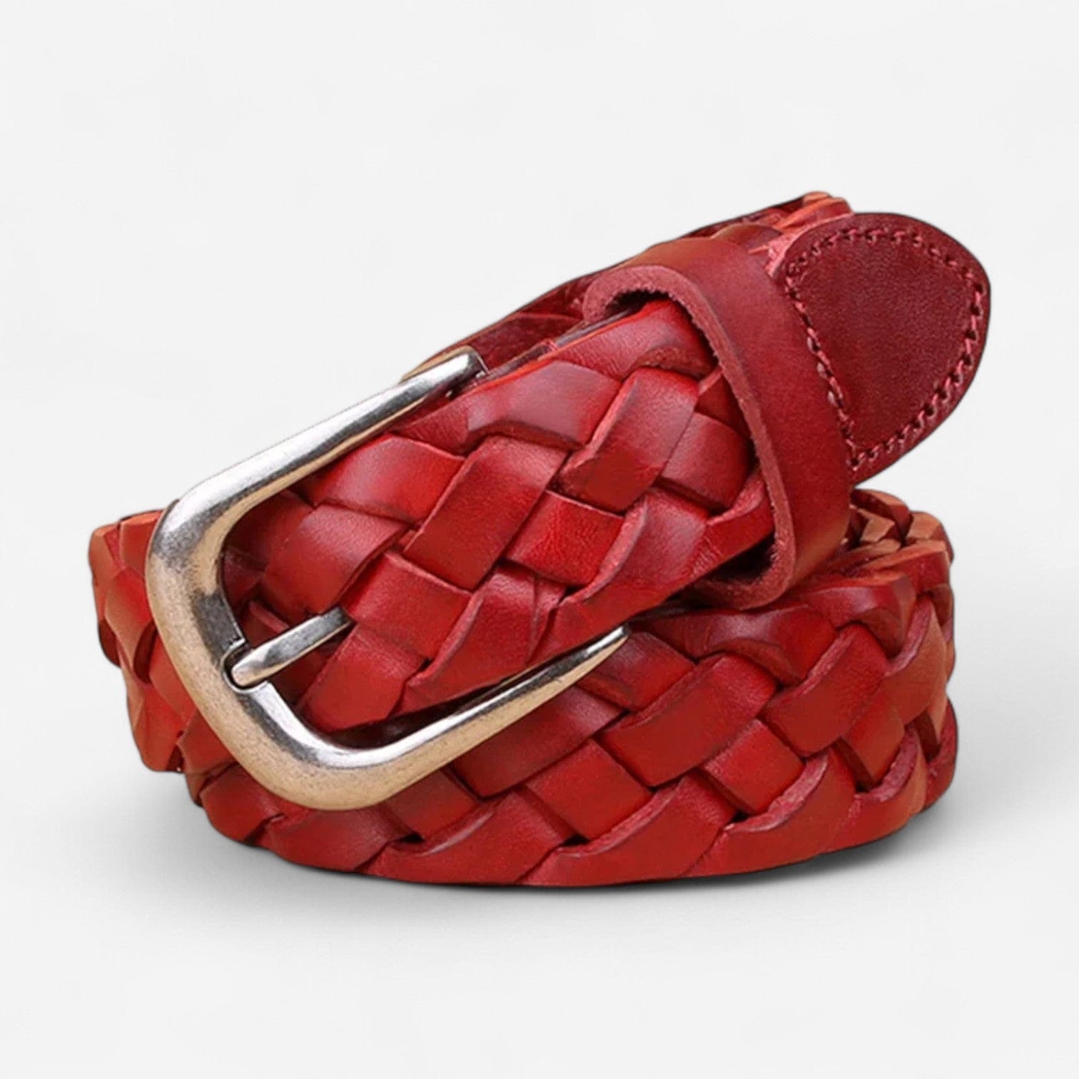 Maison de la Ceinture Rouge / 105cm Ceinture tressée femme - Arvane