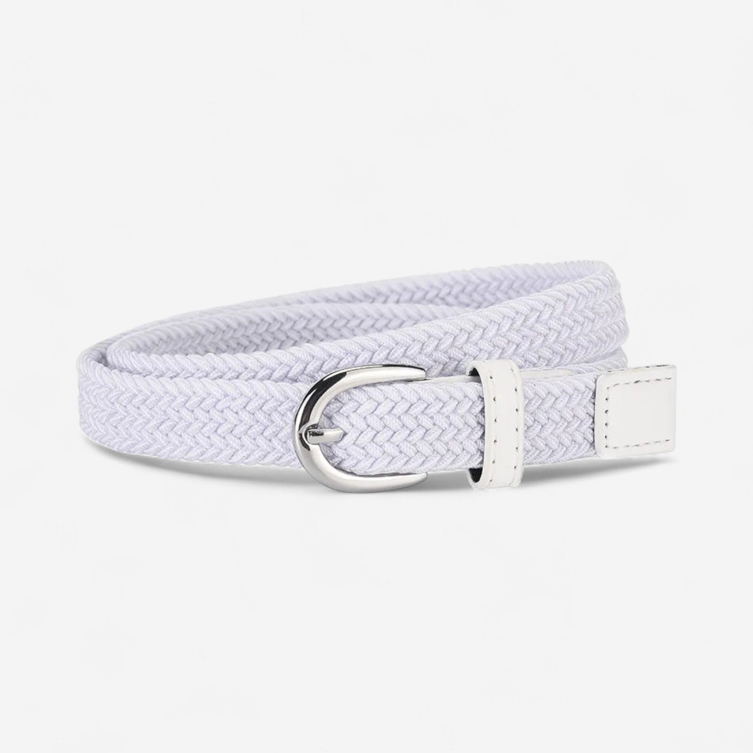 Maison de la Ceinture Blanc / 82cm Ceinture tressée femme – Melvya