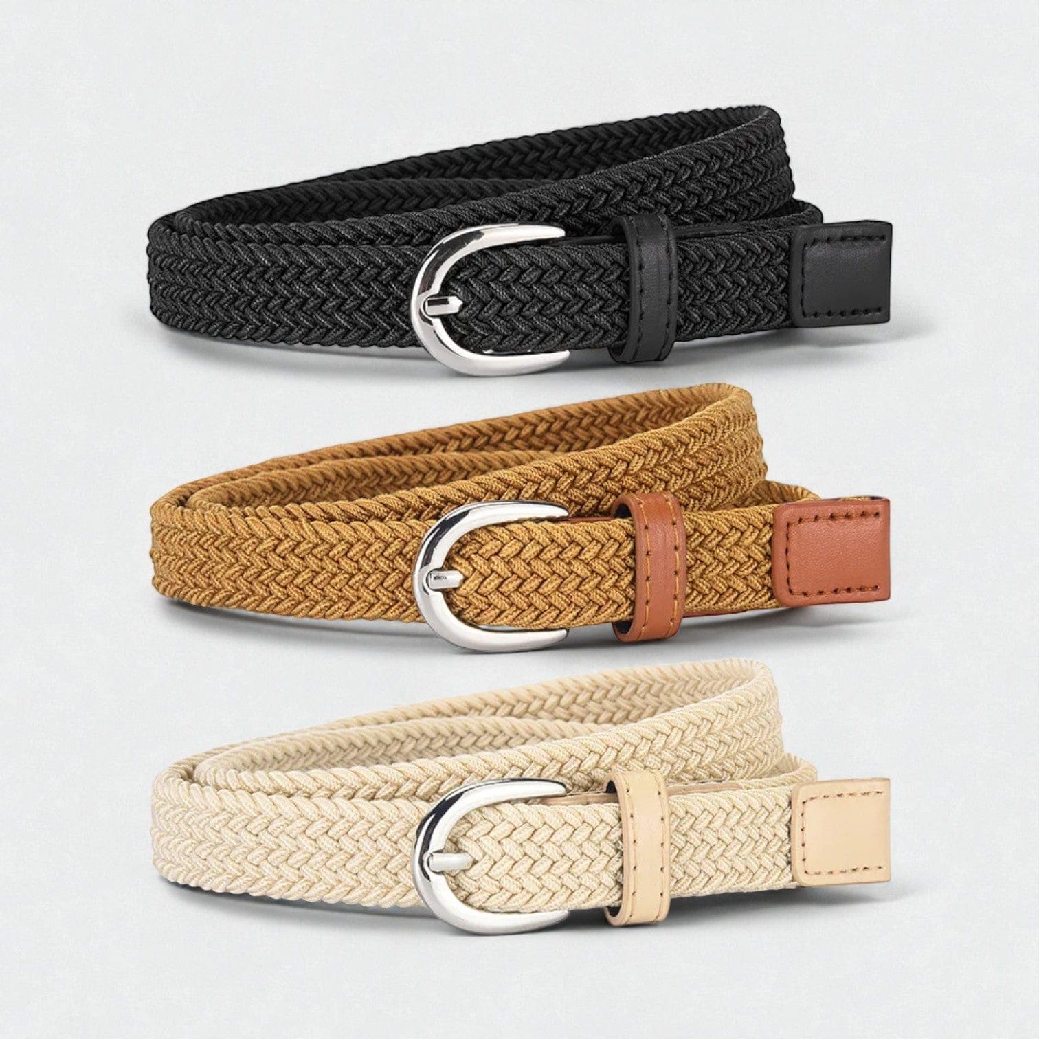 Maison de la Ceinture Ceinture tressée femme – Melvya