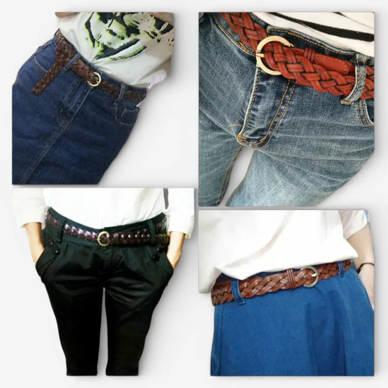 Maison de la Ceinture Ceinture tressée femme - Solenya