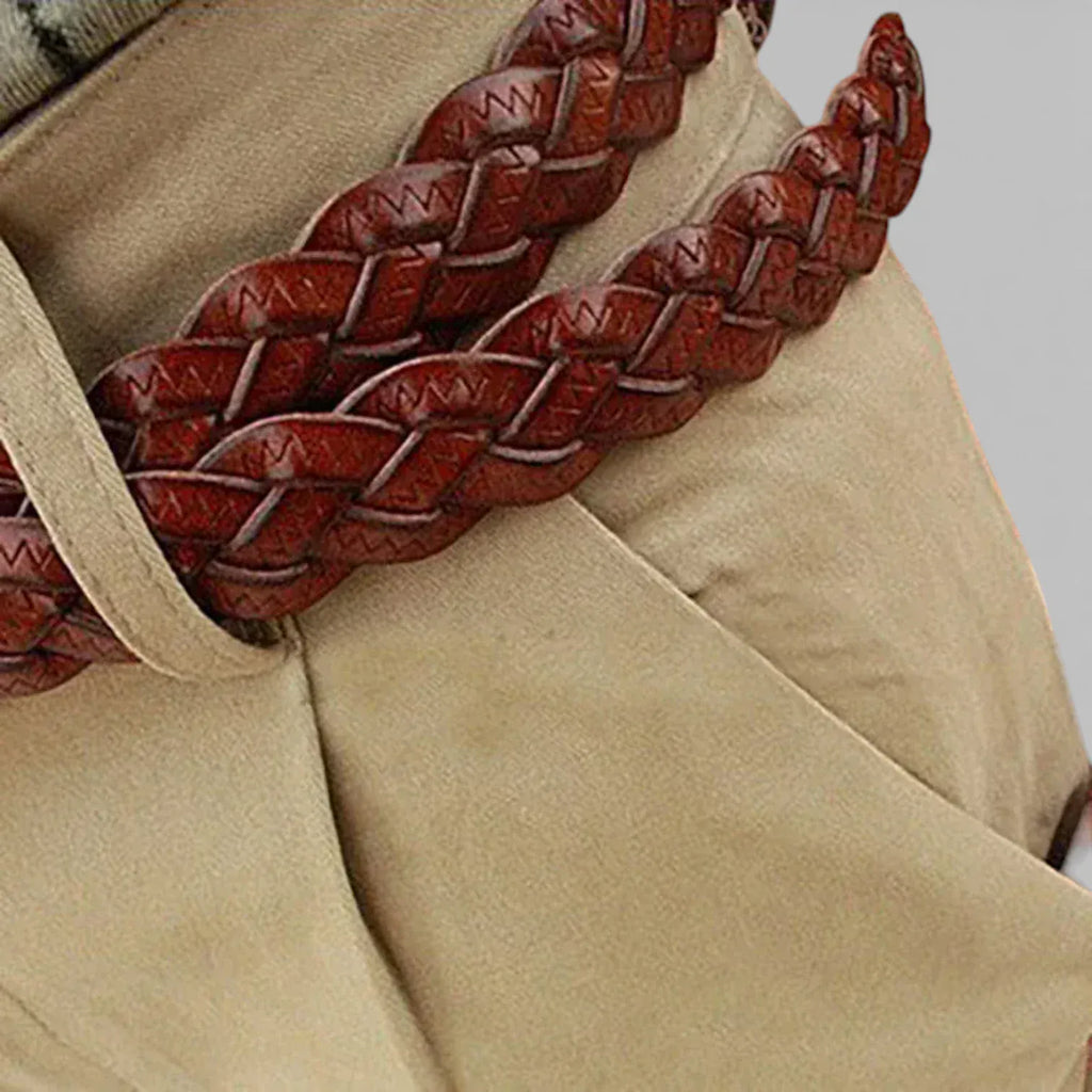 Maison de la Ceinture Ceinture tressée femme - Solenya