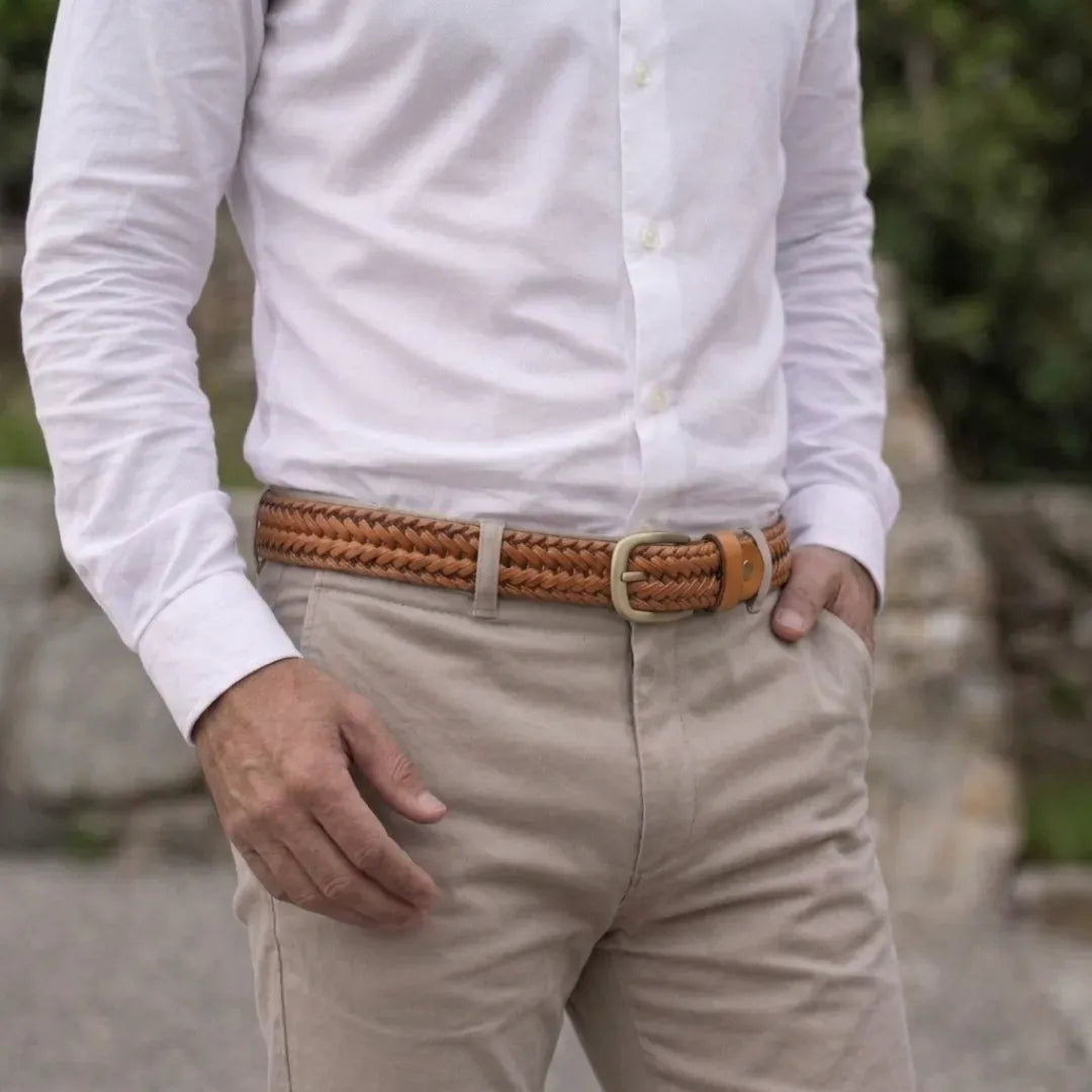 Maison de la Ceinture Ceinture Tressée homme – Anders